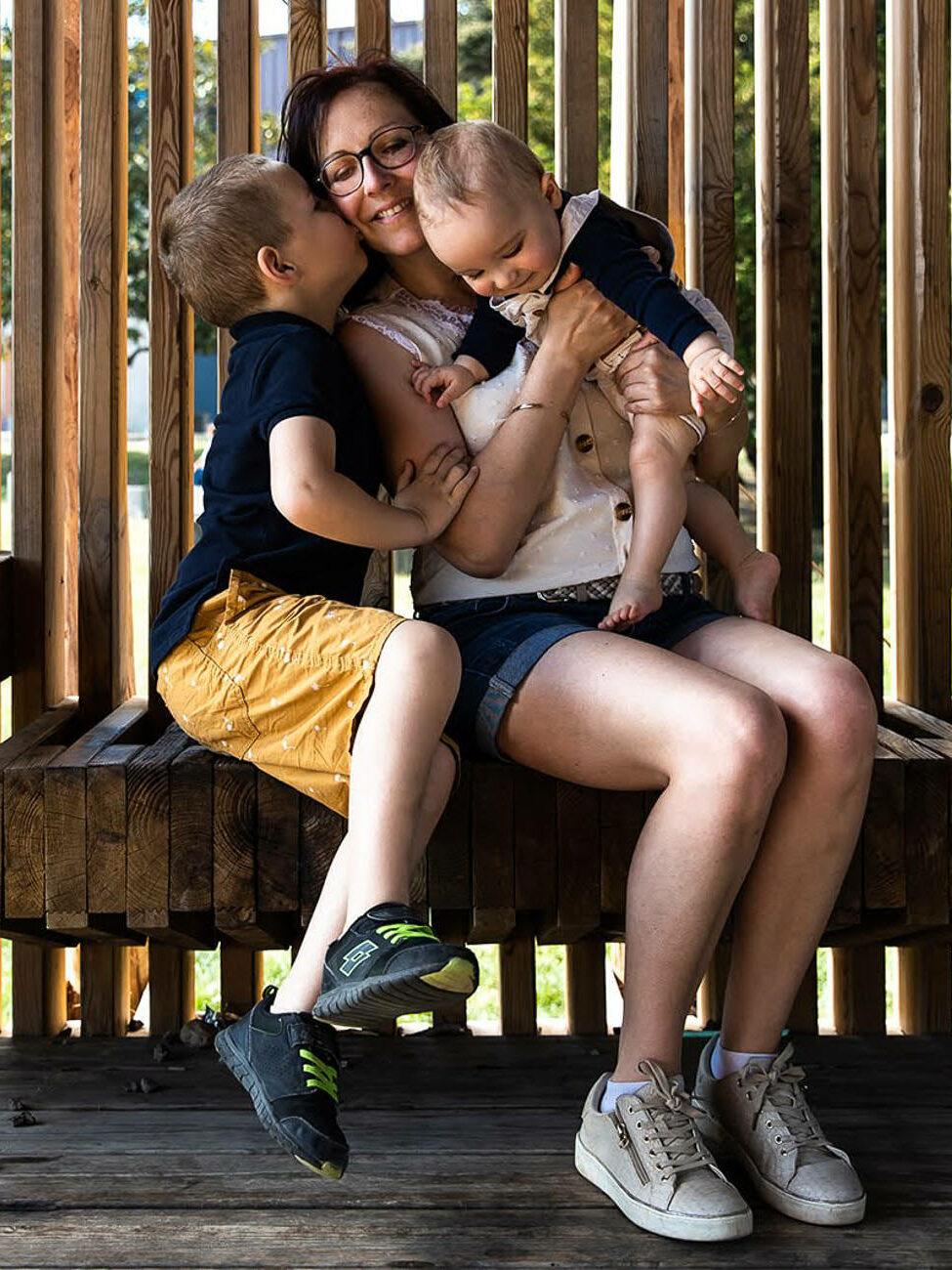 portrait de famille - photo famille au nature - chambéry